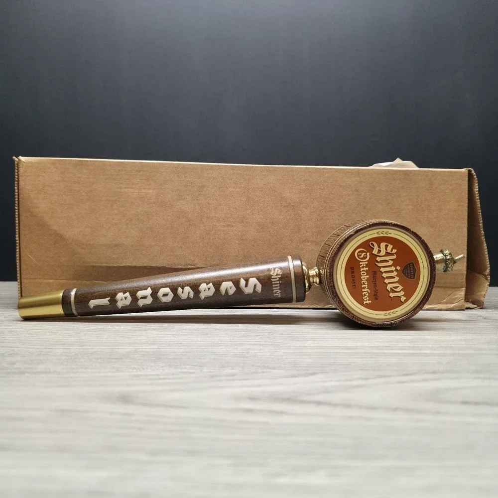 Shiner Oktoberfest Beer Marzen-Style Tap Handle - 12